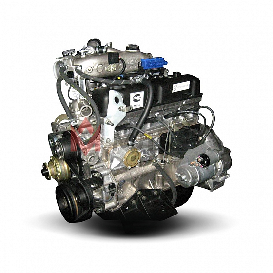Двигатель для а/м ГАЗель 4216 107 л.с. кронштейн н/о, инжектор, 2 катушки, Евро-3 (АИ-92)