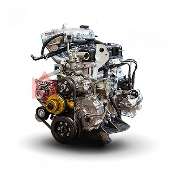 Двигатель 4216 для а/м ГАЗель &quot;Бизнес&quot; Евро-4, под ГУР, инжектор, монокатушка, поликлиновый ремень (АИ-92)