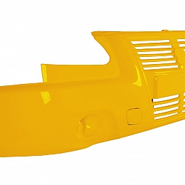 Бампер для а/м Газель нового образца желтый, с интегрированной решеткой для а/м Газель Бизнес, Соболь, Баргузин
