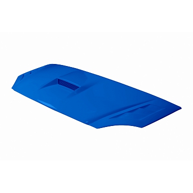 Капот для а/м Газель 3302 пластик (нового образца) "Суб." (синий Марсель) с воздухозаборником