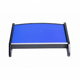 Столик для а/м Газель Бизнес синий (перфорированная кожа)