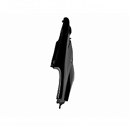 Крыло для а/м Газель Некст, левое, окрашенное черное (пластик)