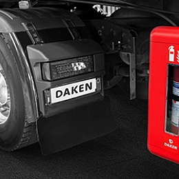 Ящик для огнетушителя Daken Regon 620x335x240 (на 6 кг, диаметр 150-170 мм)